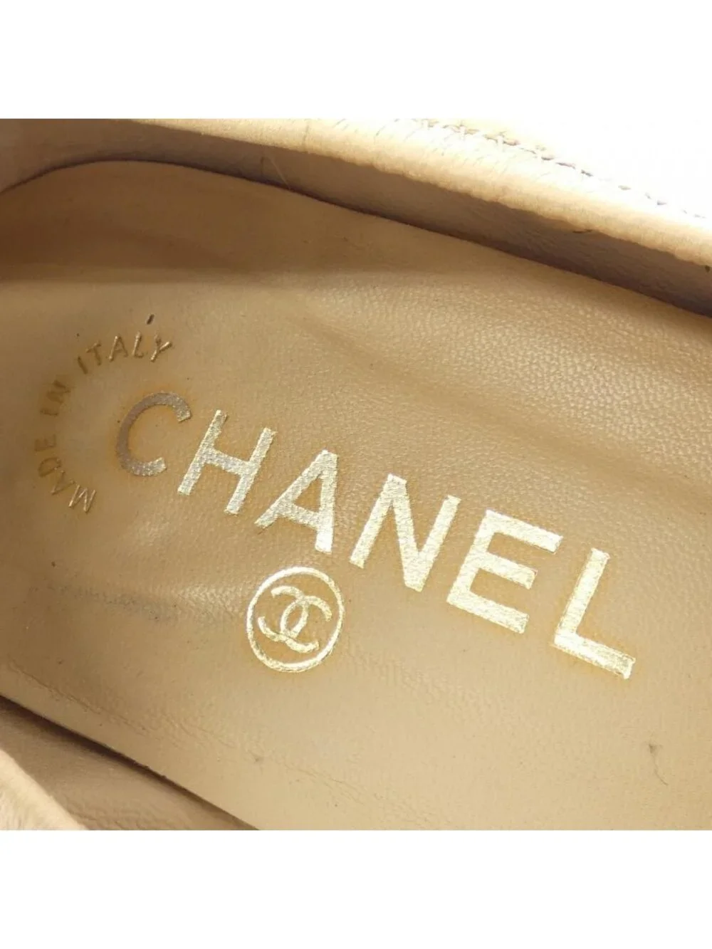 Chanel Flat Shoes Black